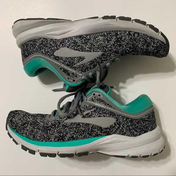 Brooks Womens Launch 5 1202661B084 Gray Blue Running Shoes Sneakers Size 7 B - Picture 3 of 10